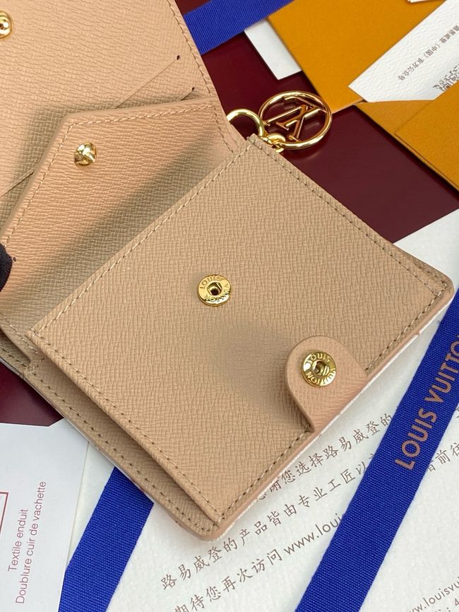 Louis Vuitton Charms Pocket Wallet M29058 Nude Pink Louis Vuitton Charms Pocket Wallet M29058 Nude Pink