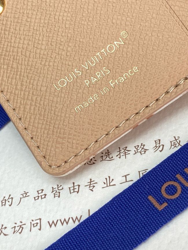 Louis Vuitton Charms Pocket Wallet M29058 Nude Pink Louis Vuitton Charms Pocket Wallet M29058 Nude Pink