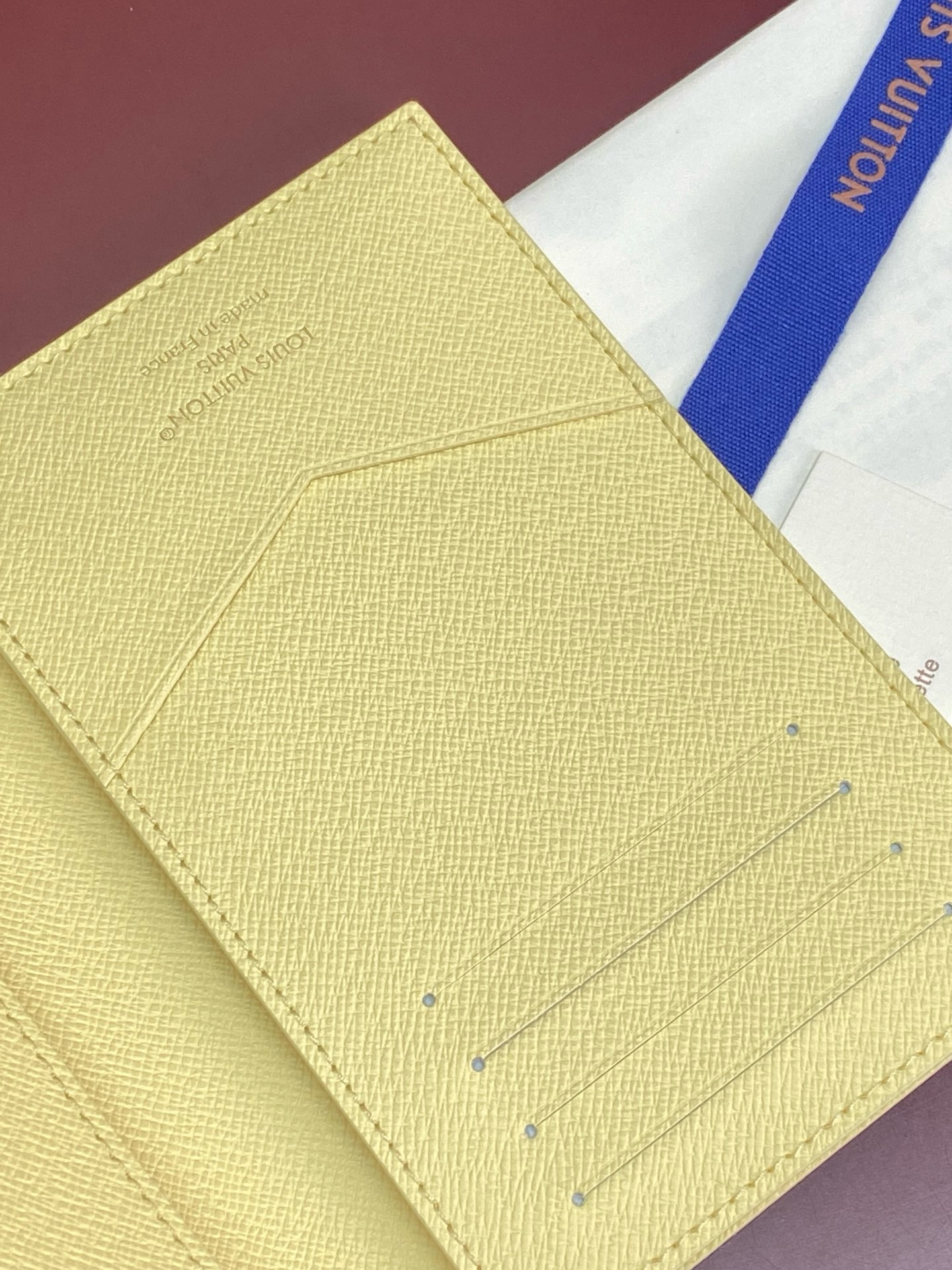 Louis Vuitton Passport Cover M29034 Banana Louis Vuitton Passport Cover M29034 Banana