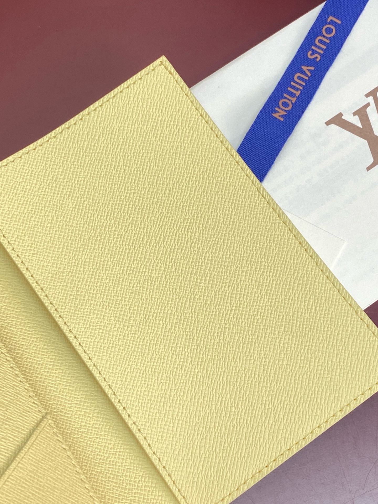 Louis Vuitton Passport Cover M29034 Banana Louis Vuitton Passport Cover M29034 Banana