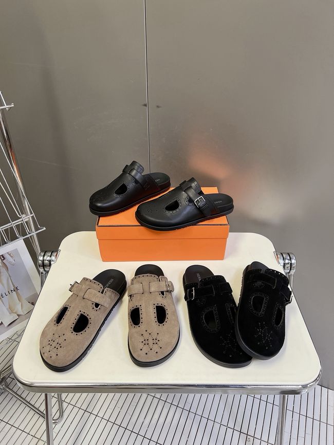 Hermes Mixed mules 65095-1