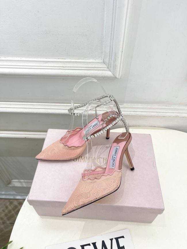Jimmy Choo slingback pumps 8.5CM 65099-2