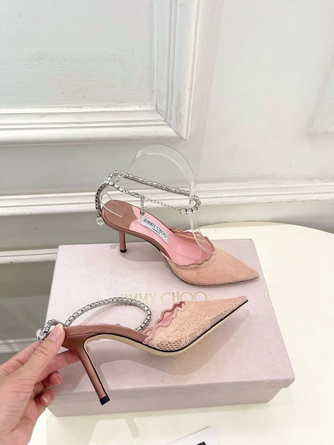 Jimmy Choo slingback pumps 8.5CM 65099-2
