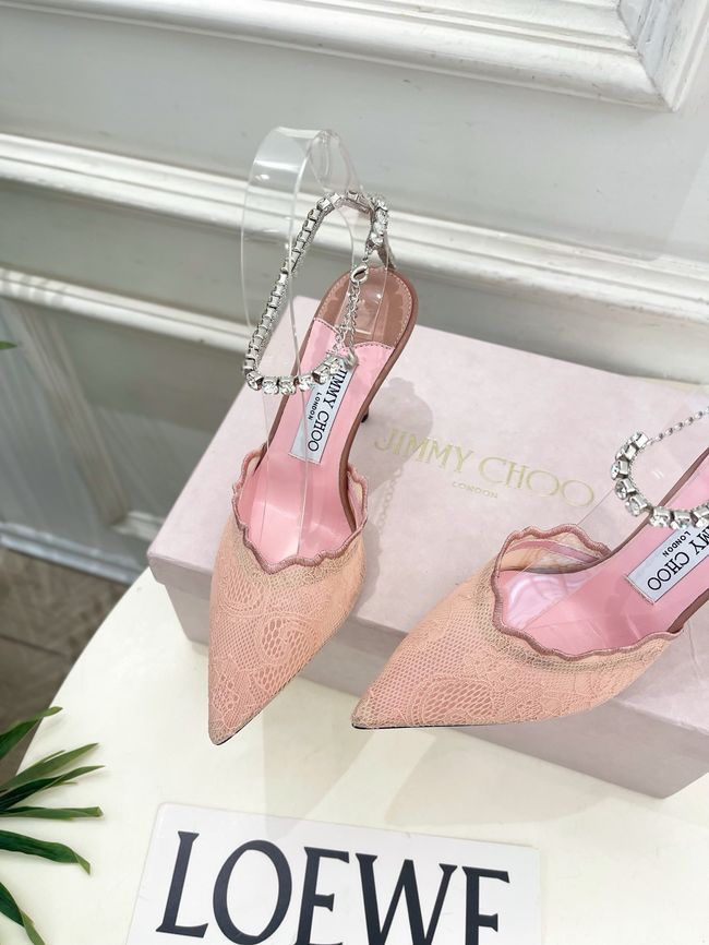Jimmy Choo slingback pumps 8.5CM 65099-2