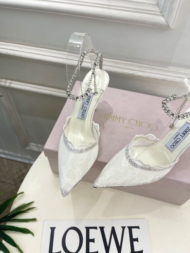 Jimmy Choo slingback pumps 8.5CM 65099-4
