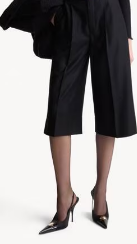 Saint Laurent LOUIS slingback pumps in patent leather and satin A001C-2 Saint Laurent LOUIS slingback pumps in patent leather and satin A001C-2