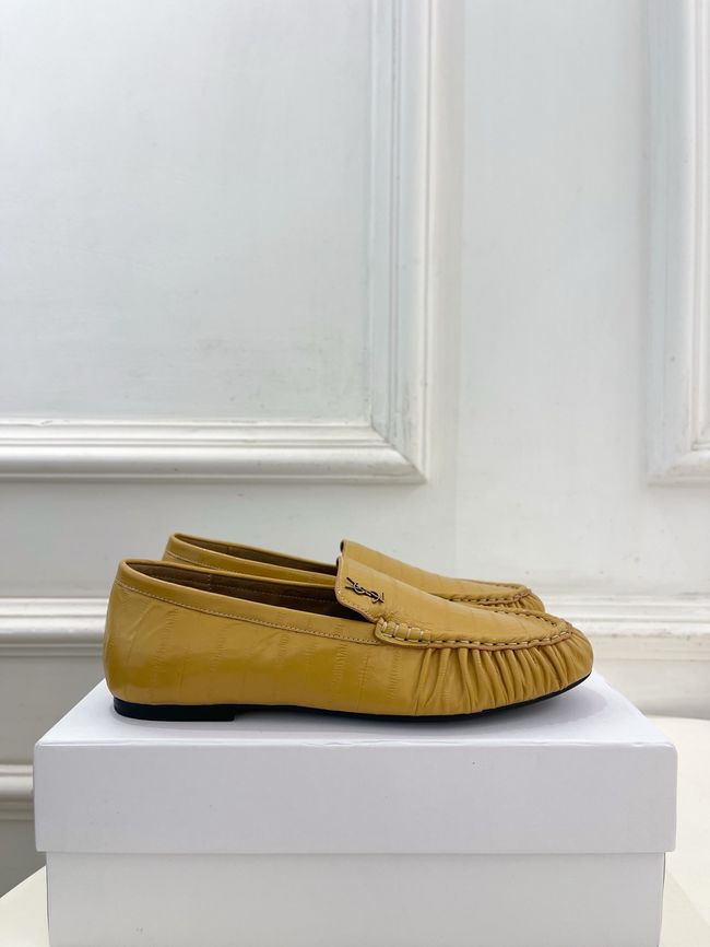Yves saint Laurent LE LOAFER supple in shiny leather 818908-4