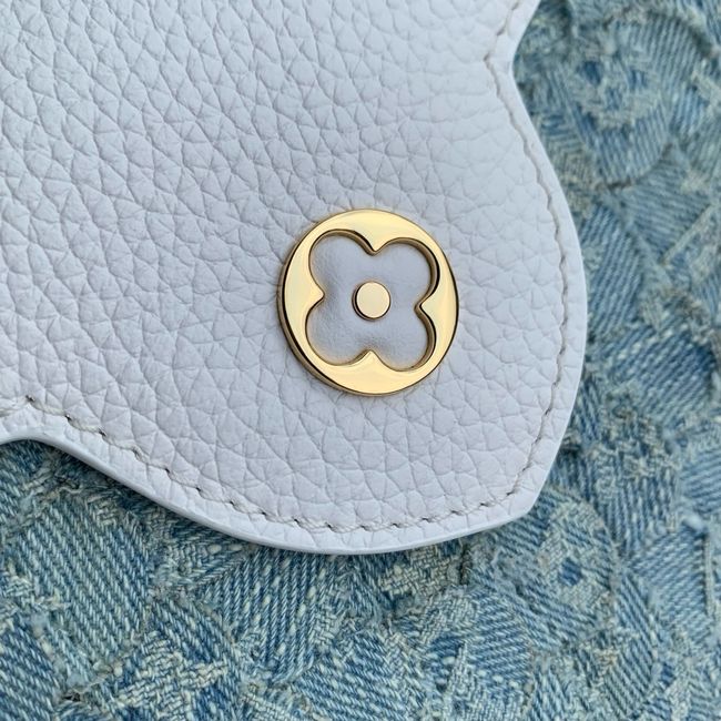 Louis Vuitton Capucines Mini M28305 Blue Denim Louis Vuitton Capucines Mini M28305 Blue Denim