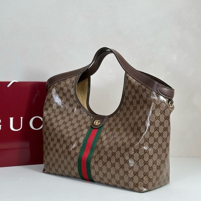 Gucci Giglio large tote bag 853971 brown GG canvas Gucci Giglio large tote bag 853971 brown GG canvas