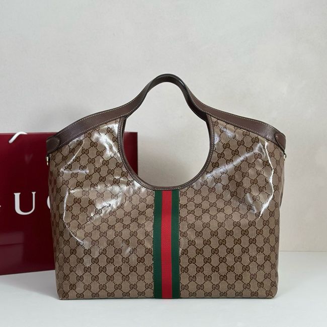 Gucci Giglio large tote bag 853971 brown GG canvas Gucci Giglio large tote bag 853971 brown GG canvas