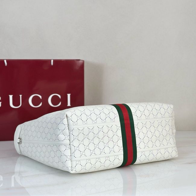 Gucci Giglio large tote bag 853971 white
