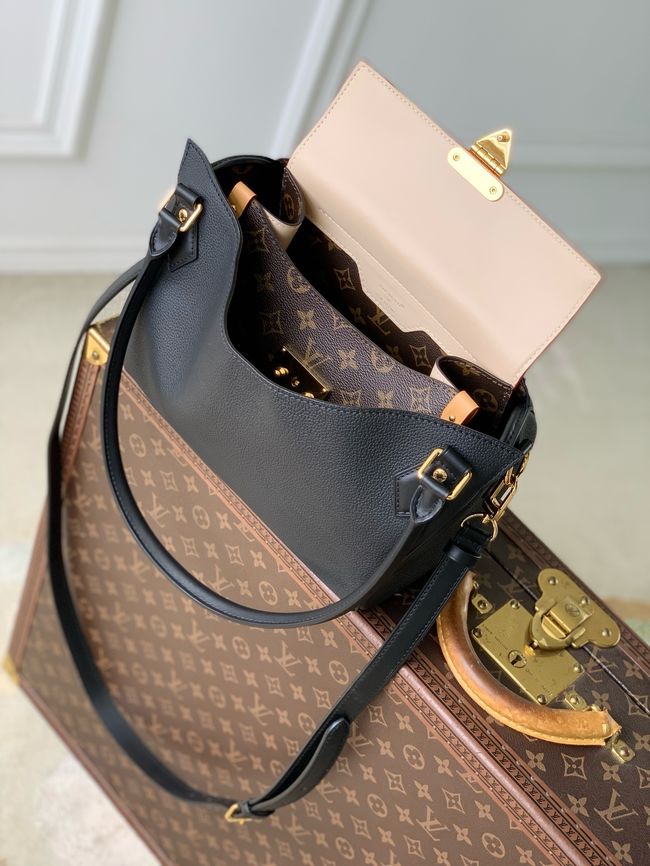 Louis Vuitton Express PM M30327 black&brown Louis Vuitton Express PM M30327 black&brown