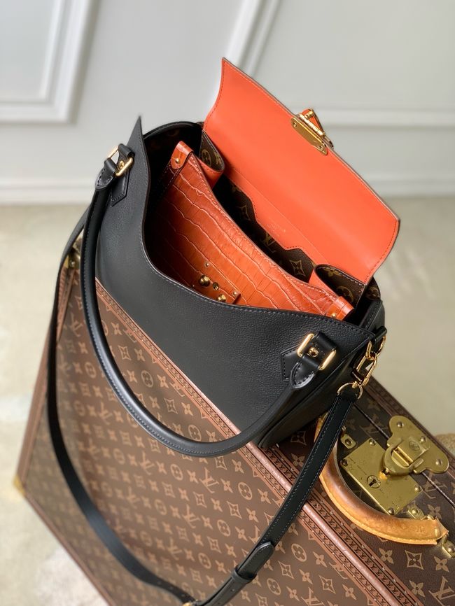 Louis Vuitton Express PM M30327 black&orange Louis Vuitton Express PM M30327 black&orange