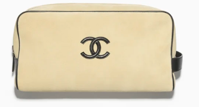 Chanel Large Zipped Pouch AP5267 Beige