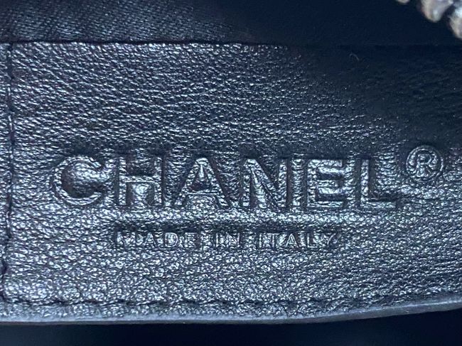Chanel Suede Calfskin Zipped Pouch AS5226 brown Chanel Suede Calfskin Zipped Pouch AS5226 brown