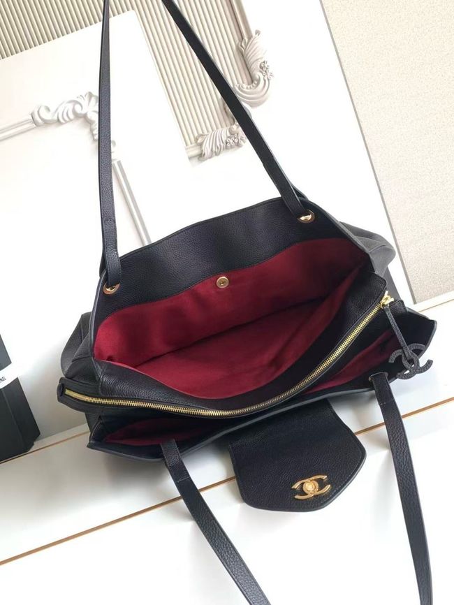 Chanel Large Shopping Bag AS6245 black Chanel Large Shopping Bag AS6245 black
