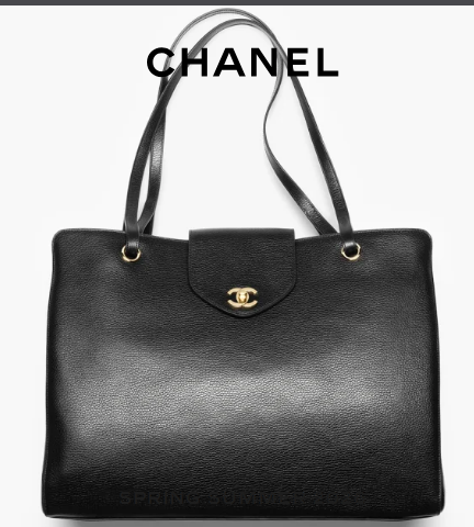 Chanel Large Shopping Bag AS6245 black