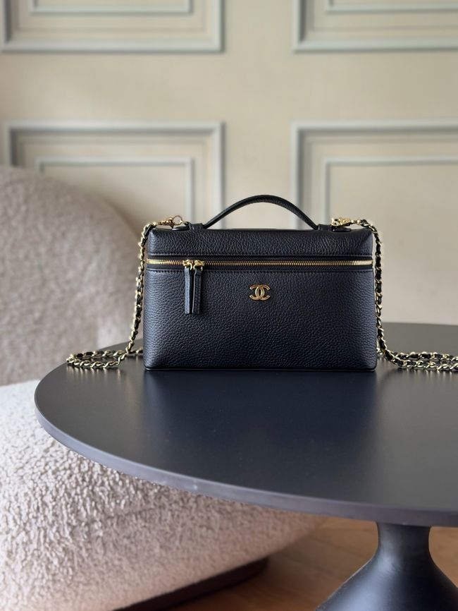 Chanel Large Vanity with chain AP5347 black