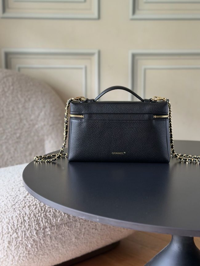 Chanel Large Vanity with chain AP5347 black