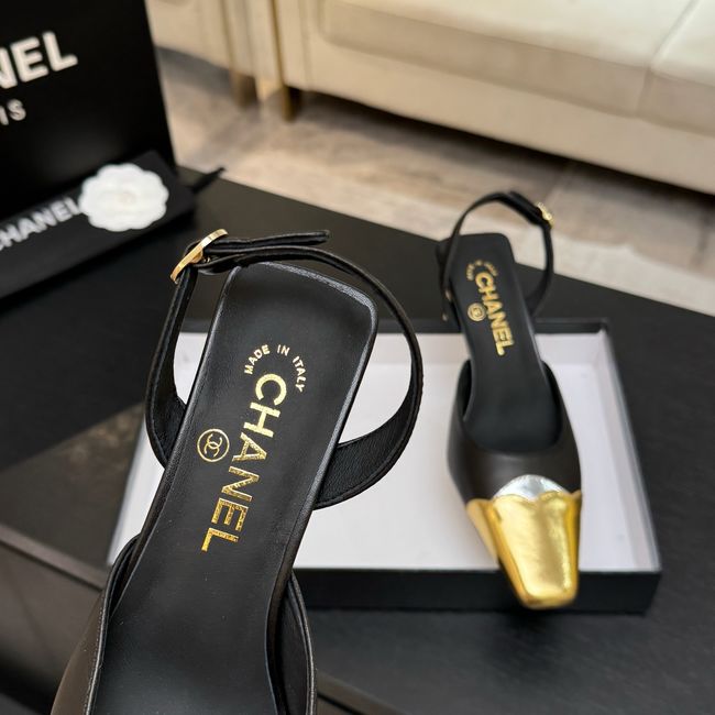 Chanel Slingbacks Lambskin 64106-6
