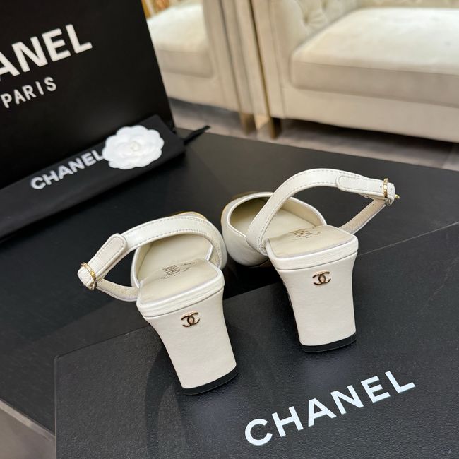 Chanel Slingbacks Lambskin 64106-8