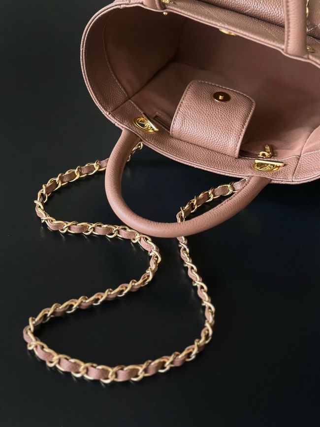 Chanel Small Shopping Bag AS6025 Dark pink Chanel Small Shopping Bag AS6025 Dark pink
