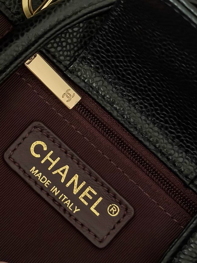 Chanel Small Shopping Bag AS6025 black Chanel Small Shopping Bag AS6025 black