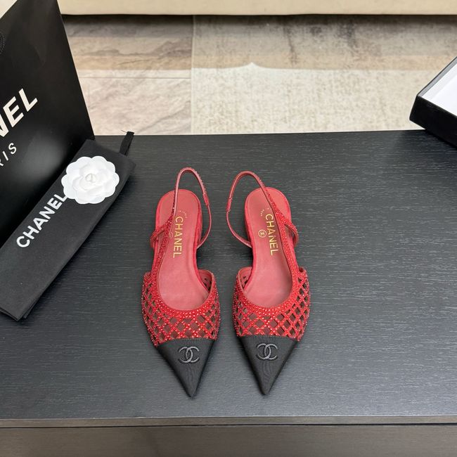 Chanel Slingbacks Lambskin 64110-2