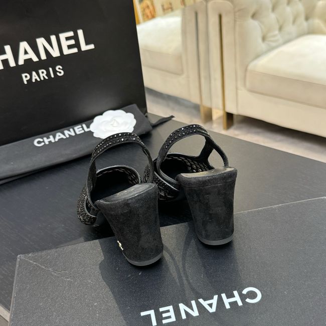 Chanel Slingbacks Lambskin 64111-3
