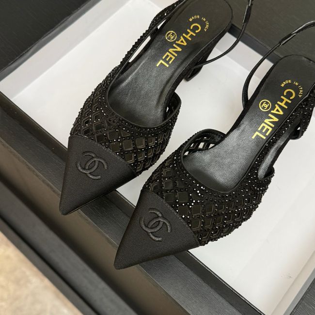Chanel Slingbacks Lambskin 64111-3