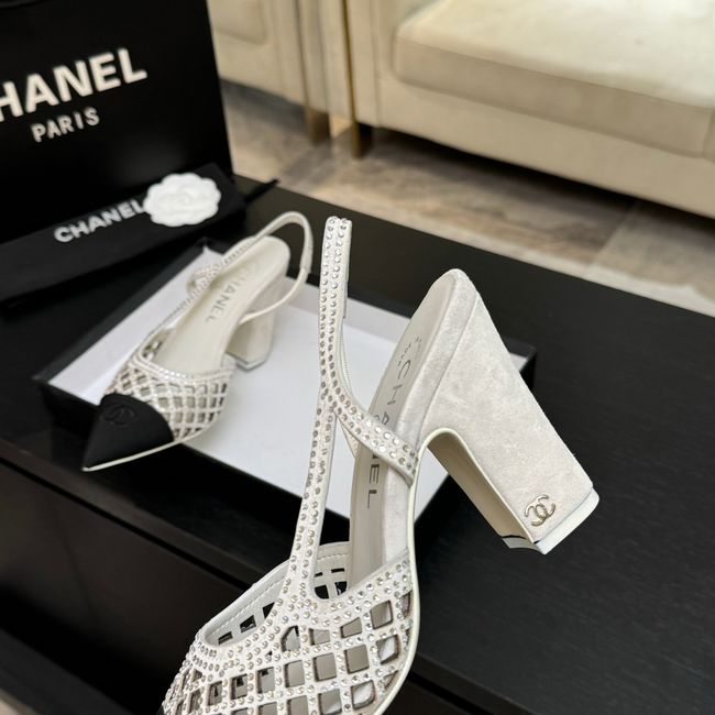 Chanel Slingbacks Lambskin 64112-1