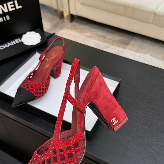 Chanel Slingbacks Lambskin 64112-2