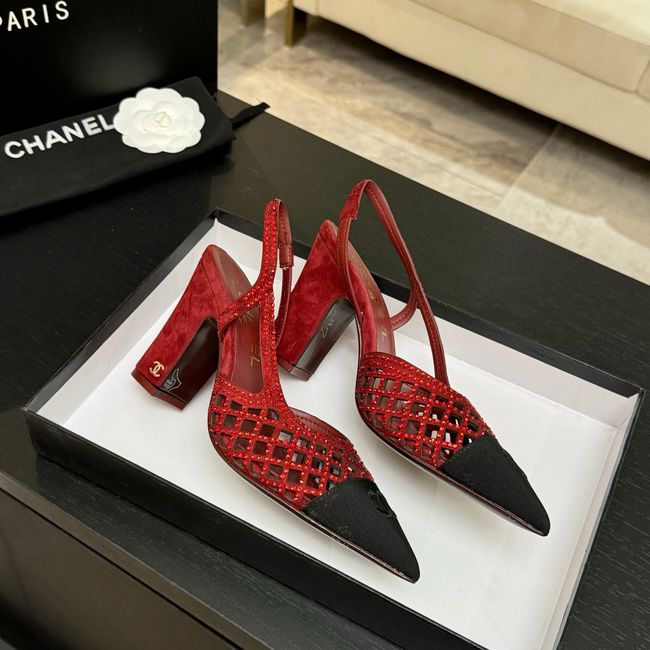 Chanel Slingbacks Lambskin 64112-2