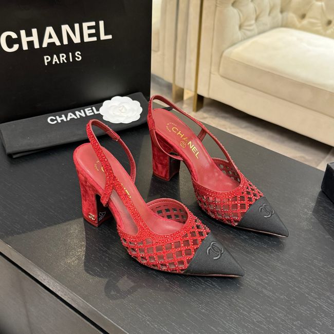 Chanel Slingbacks Lambskin 64112-2