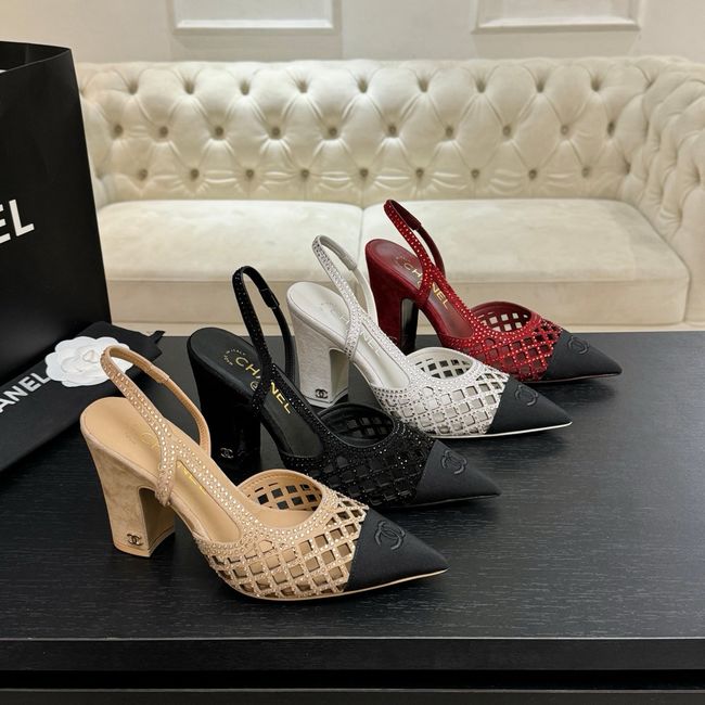 Chanel Slingbacks Lambskin 64112-2