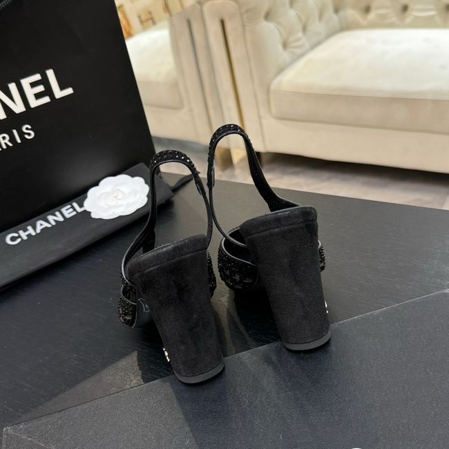 Chanel Slingbacks Lambskin 64112-4
