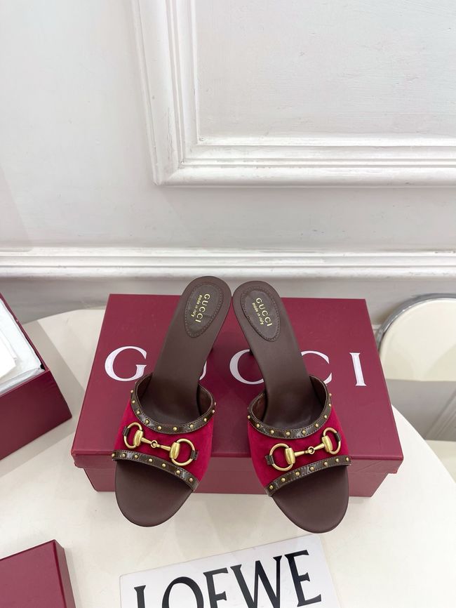 Gucci Womens slide sandal with Horsebit 853671-4