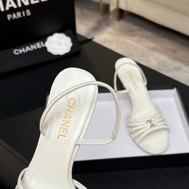 Chanel Slingbacks Lambskin heels 9CM 64125-1