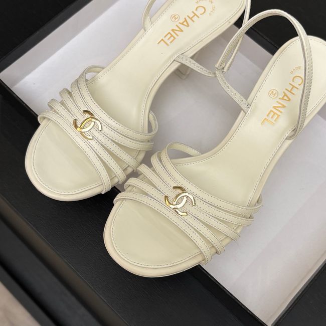 Chanel Slingbacks Lambskin heels 9CM 64125-1