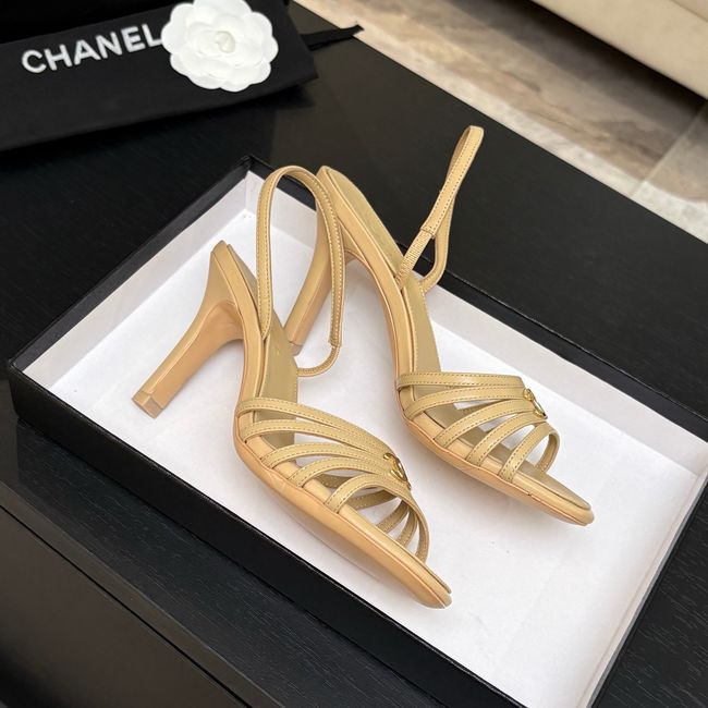Chanel Slingbacks Lambskin heels 9CM 64125-2