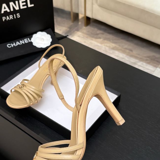 Chanel Slingbacks Lambskin heels 9CM 64125-2