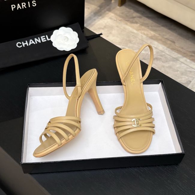 Chanel Slingbacks Lambskin heels 9CM 64125-2