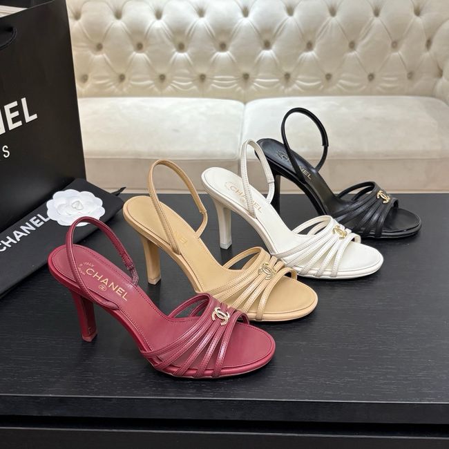 Chanel Slingbacks Lambskin heels 9CM 64125-3