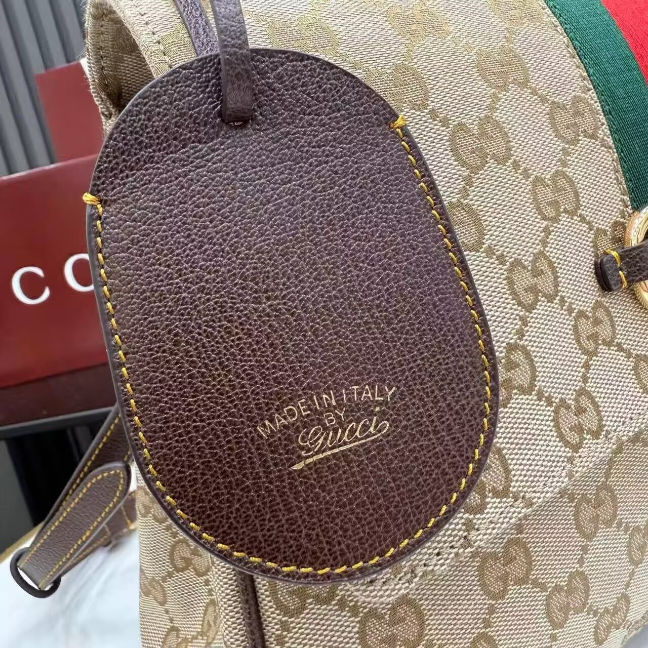 Gucci Top Handle Tote Bag 874748 Brown Gucci Top Handle Tote Bag 874748 Brown