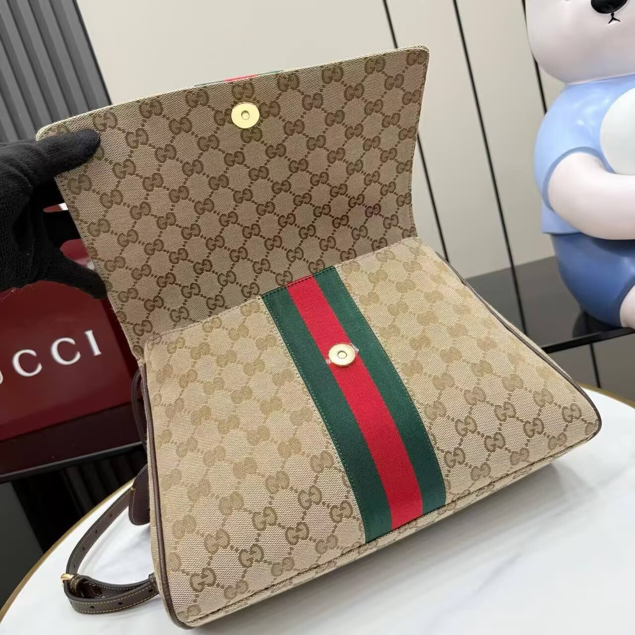 Gucci Top Handle Tote Bag 874748 Brown Gucci Top Handle Tote Bag 874748 Brown