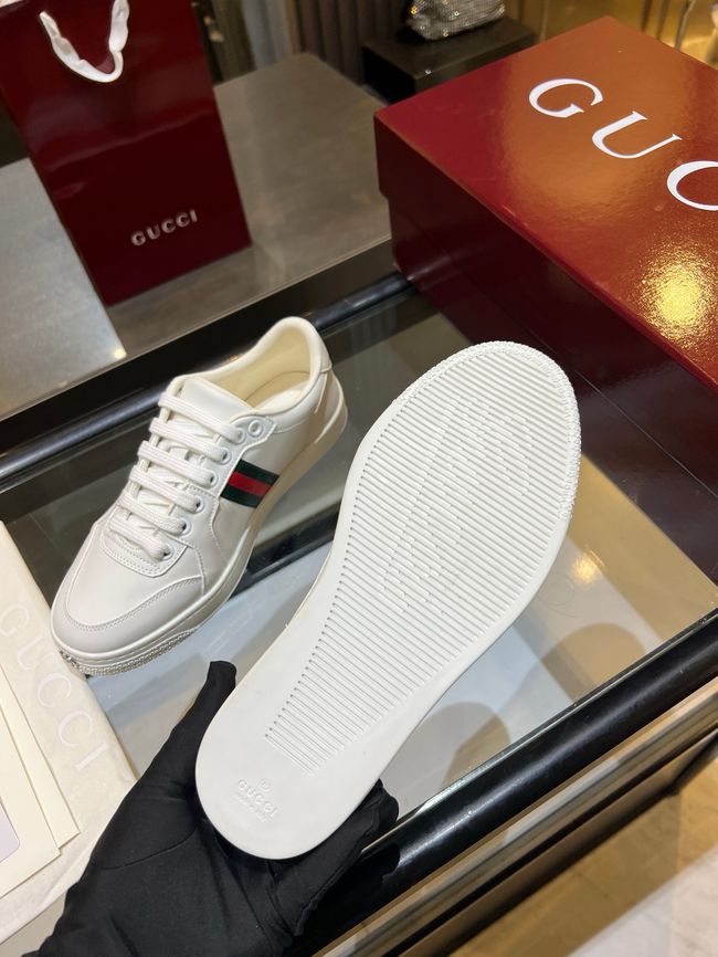 Gucci sneakr with Web 757943-17