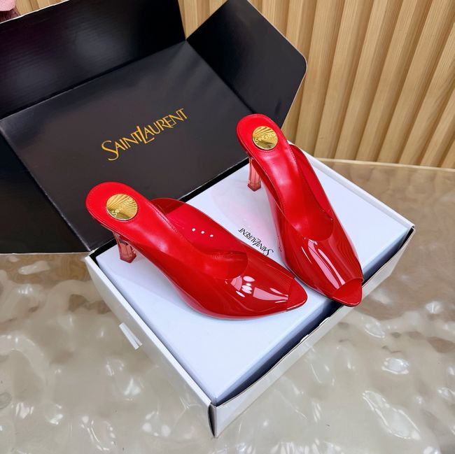Saint Laurent SABRINA mules in TPU 64127-2