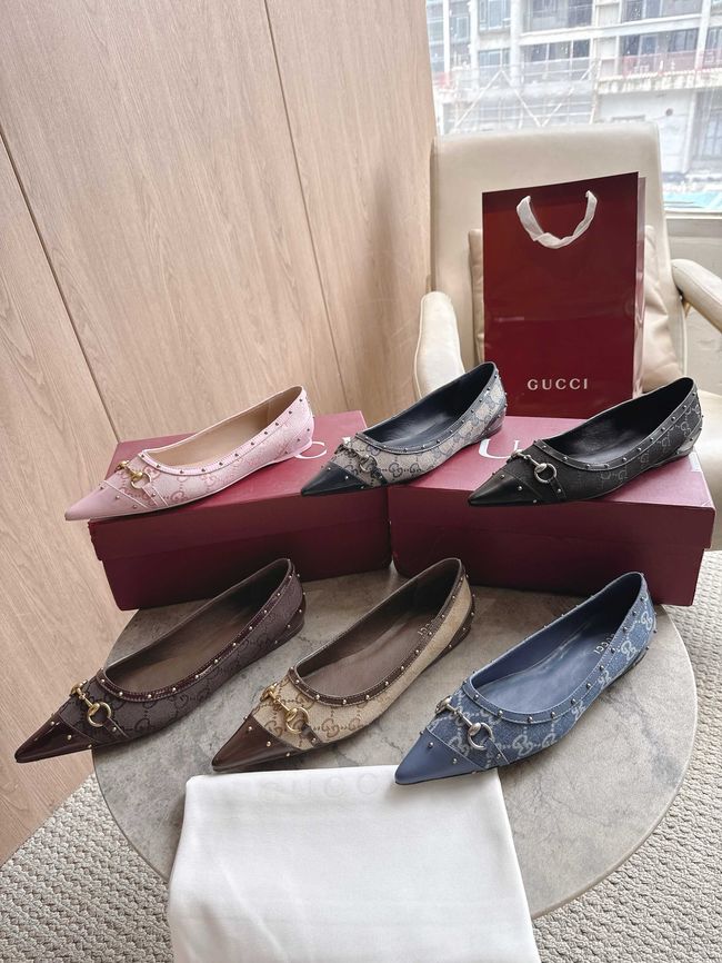 Gucci Womens Savoy ballerina 875101-1