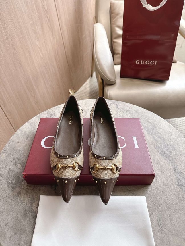 Gucci Womens Savoy ballerina 875101-1
