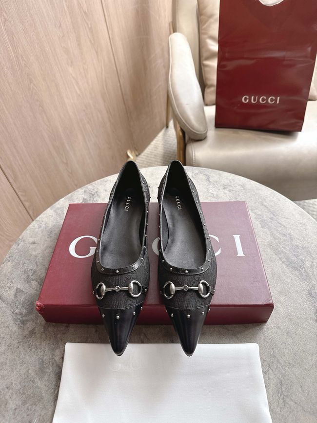 Gucci Womens Savoy ballerina 875101-2